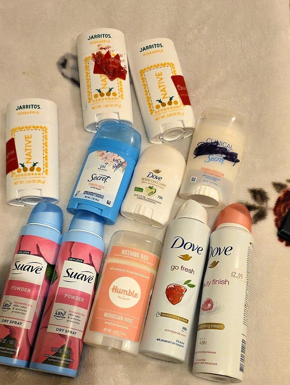 Deodorant & Antiperspirant Lot